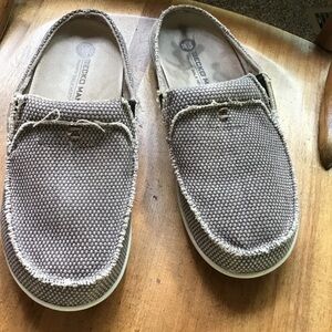 Gecko Man Tan Casual Slip On Arch Support Shoes 8.5 Walk Hero Comfort.